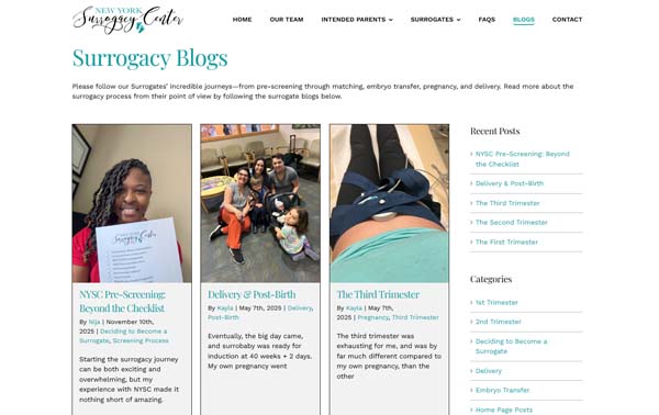 New York Surrogacy Center Blogs