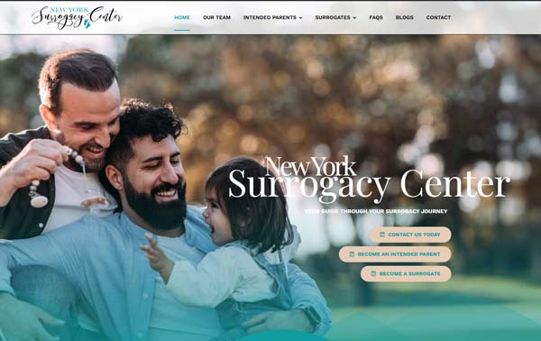 New York Surrogacy Center Website